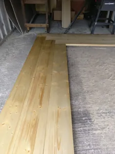 چگونه من میز کار آشپزخانه چوب جامد خودم را درست کردم