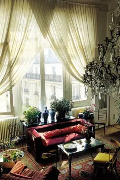 خانه پاریسی طراح Loulou de la Falaise سبک بوهمی را ترشح می کند