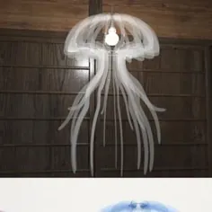آویز چتر دریایی با نور LED قابل تنظیم