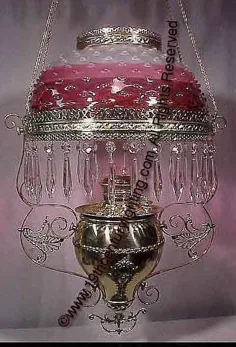 شیشه های هنری ویکتوریایی و لامپ های ویژه آویز ویکتوریا