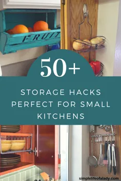 51 هک ذخیره سازی هوشمندانه برای به حداکثر رساندن آشپزخانه های کوچک - زندگی ساده یک خانم