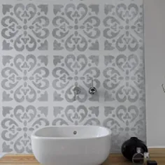 شابلون کاشی اسپانیایی 2x Dizzy Duck TANGIER برای دیوارهای آشپزخانه حمام کف |  eBay