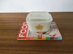 Vintage Pyrex Butterfly Gold 501 With Lid Pyrex Butterfly |  اتسی
