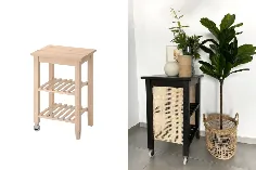 سبد خرید آشپزخانه BEKVÄM با چوب خیزران رو به رو می شود - IKEA Hackers