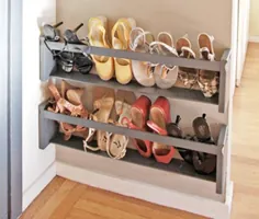 DIY: 5 قدم تا راه حل ذخیره سازی کفش
