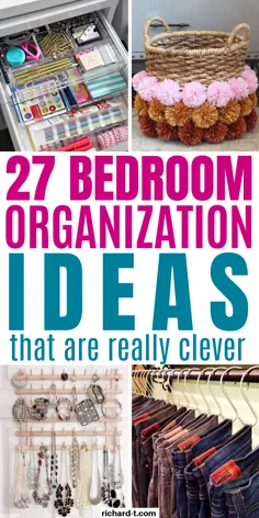 27 هک سازمان اتاق خواب که اتاق شما را دگرگون می کند