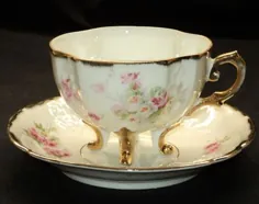 فنجان و نعلبکی چای Antique Euopean 4 Footed simplyTclub