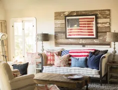 زیباترین راه ها برای نمایش پرچم های عتیقه آمریکایی در خانه شما