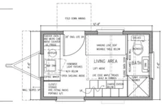 طراحی خانه کوچک 8 × 12 دنیس