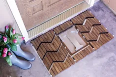 مهمانی مجازی کارگاه DIY Home Depot: تشک درب چوبی DIY