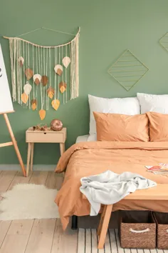 بهترین رنگ دیوار برای اتاق خواب