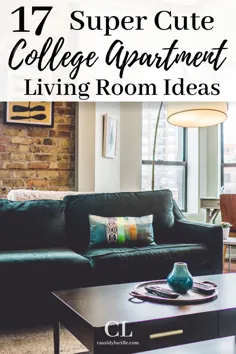 ایده های اتاق نشیمن آپارتمان کالج |  17 کالاهای ضروری اتاق نشیمن کالج