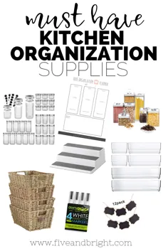 10 وسیله لازم برای سازماندهی آشپزخانه باید داشته باشید!