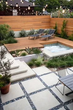 46 ایده جالب برای طراحی حیاط خلوت استخر کوچک برای الهام بخشیدن به شما - طراحی DIY