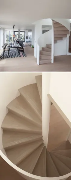 16 پله مارپیچی مدرن که در خانه های سراسر جهان یافت می شود