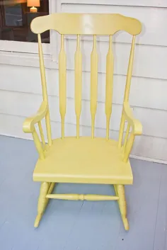 قبل و بعد: صندلی گهواره ای Revamp