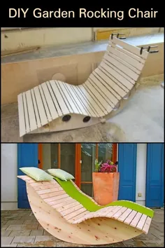 صندلی گهواره ای DIY Garden |  پروژه های شما @ OBN