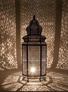 لامپ میز چراغ طبقه مراکشی طرح مراکشی |  اتسی