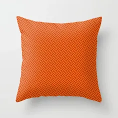 له نارنجی | شماره 15 Throw Pillow توسط studio38103