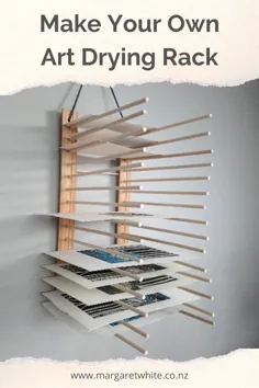 قفسه Art Drying - خودتان را برای استودیوی خود بسازید