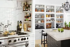 چگونه قفسه های آشپزخانه را به سبک باز کنیم |  AO زندگی |  زنده