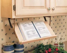 20 روش خلاقانه برای ذخیره کتاب در آشپزخانه خود