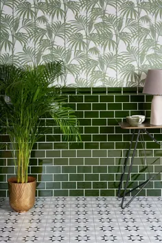 سبز زیتون Lyme Ceramic Metro |  حمام |  کاشی و سرامیک سبز |  مجموعه کاشی اعتماد ملی