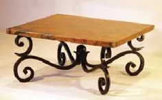 طراحی میز قهوه چوبی اسپانیایی