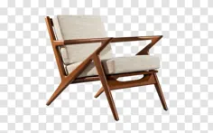 صندلی اتاق نشیمن Eames مبلمان مدرن قرن میانه - میز - بافت چوبی ساده PNG شفاف