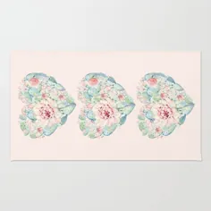 فرش گل رز سه کاکتوس توسط naturemagick