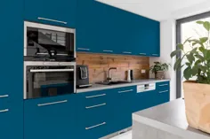 15 آشپزخانه به رنگ آبی - آخرین روند رنگی در طراحی آشپزخانه