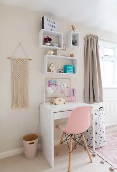 SCANDI GIRL'S BEDROOM REVAMP - ایده های اتاق Scandi Kid's طراح زیبا