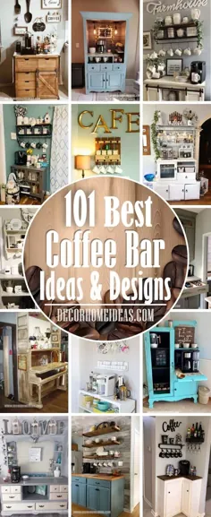 100 ایده بهترین کافه DIY برای همه دوستداران قهوه