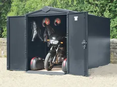 خاکستری ذخیره سازی موتور سیکلت خاکستری
