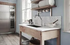 قطره خشک: 13 آشپزخانه با ظروف دیواری - Remodelista