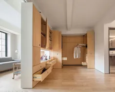 این آپارتمان 400 فوت مربع مدولار با الهام از چاقوی ارتش سوئیس ساخته شده است