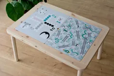 Autocollant de table pour enfants IKEA Flisat jeux de société |  اتسی