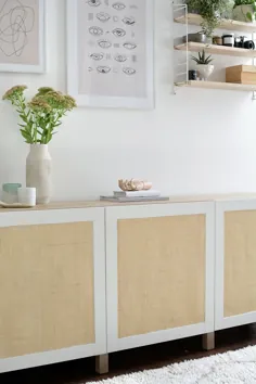بوفه عصا DIY |  هک IKEA