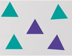 عکس برگردان های مثلثی - برای کمک به تزئین آنلاین منزل خود ، عکس برگردان های مثلثی بخرید