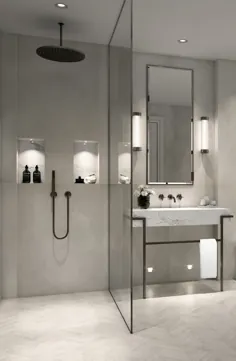 65 نکته کوچک در مورد دکوراسیون حمام کوچک چگونه می توان یک ظاهر طراحی شده در حمام کوچک را ...