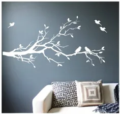 نقاشی دیواری تابلوچسبهای هنری Decal Deco Deco با 10 پرنده - حمل رایگان!