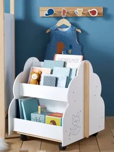 Vertbaudet Bücherregal ، "Wolke" für Kinderzimmer in weiß