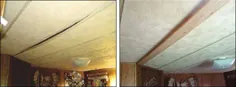 پانل های سقف خانه موبایل - تعویض ، تعمیر یا بازسازی - تعمیر خانه موبایل