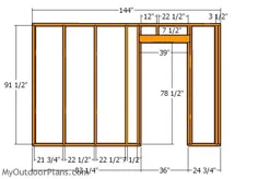 طرح های 12x24 ریخته شده |  MyOutdoorPlans |  طرح ها و پروژه های رایگان نجاری ، DIY Shed ، Wooden Playhouse ، کلاه فرنگی ، Bbq