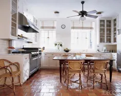 همه چیز درباره: کاشی کف آشپزخانه Terracotta