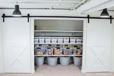 سازمان Playroom: ایده های ذخیره سازی ساده |  مزرعه نمک قدیمی