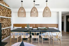 20 ایده نورپردازی زیبا برای اتاق ناهارخوری