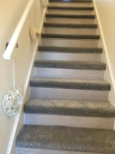 راه پله های لمینت و فرش