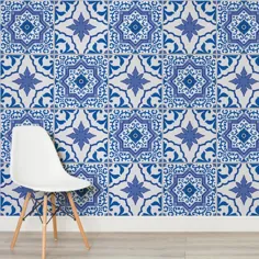 کاغذ دیواری اثر کاشی |  طرح های مراکشی و موزاییکی |  هوویا انگلستان