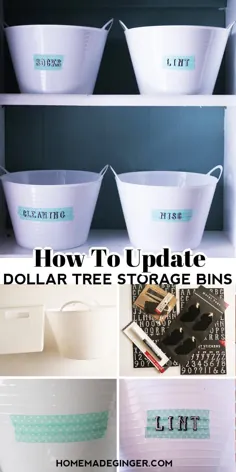 ایده سطل ذخیره سازی درخت دلار